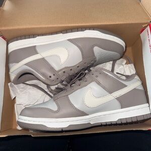 Nike Gray and Cream Sneakers